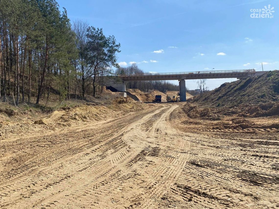 Prace przy budowie obwodnicy w Iłży cały czas trwają
