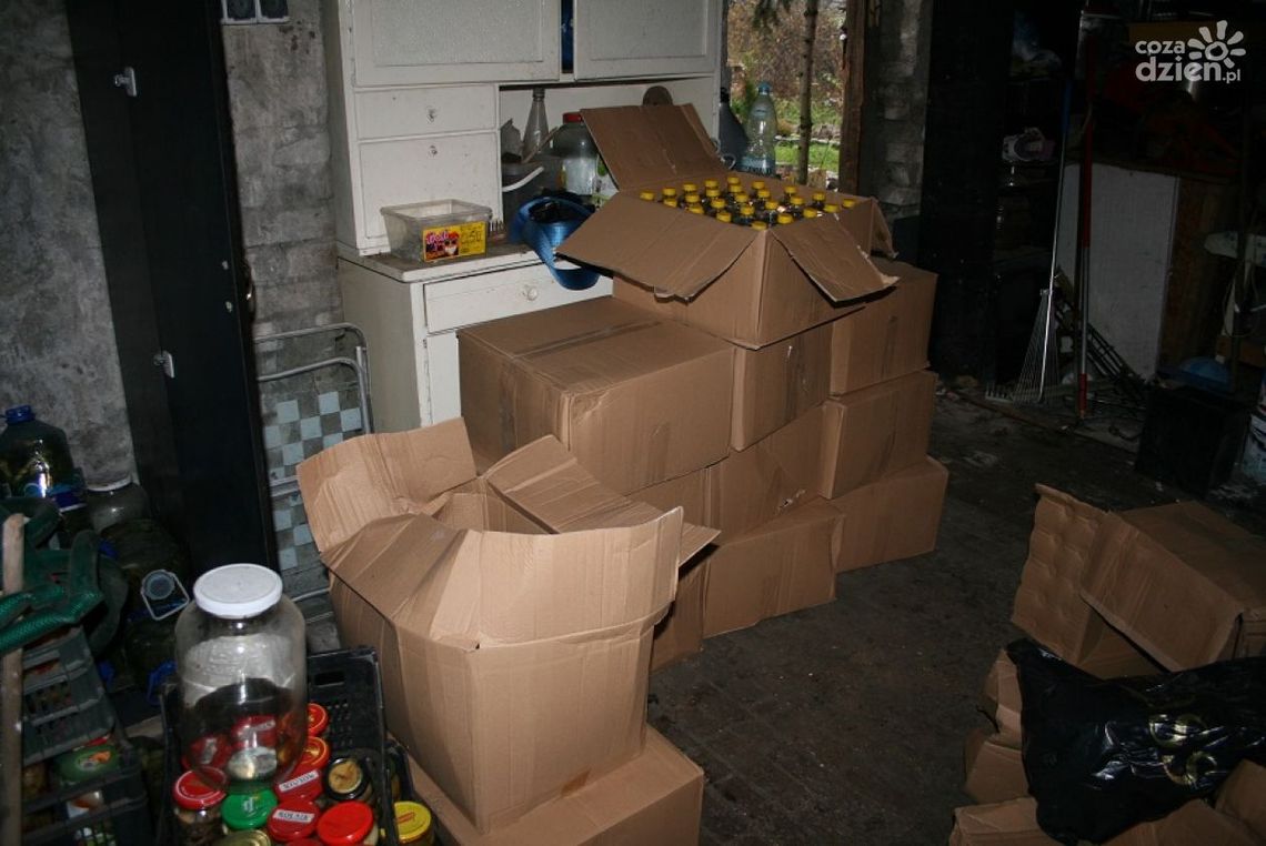 Prawie 700 litrów nielegalnego spirytusu!