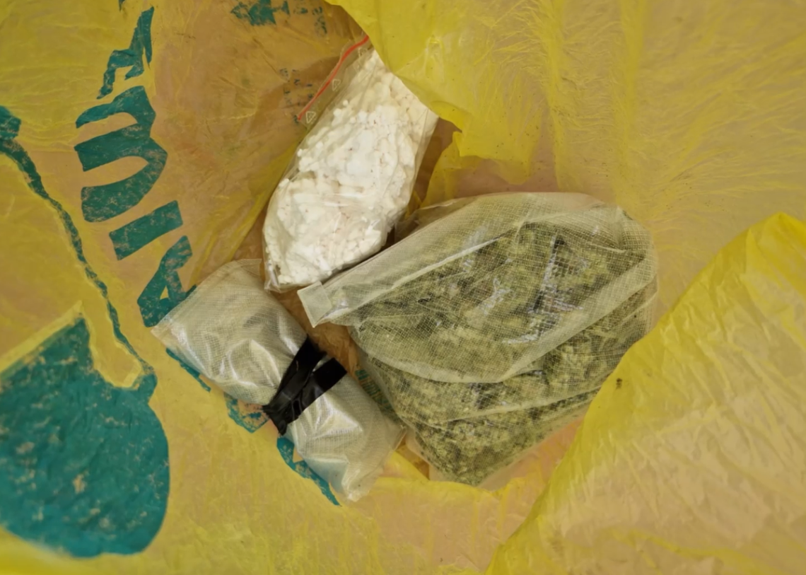 Prawie pół kilograma narkotyków Prawie pół kilograma narkotyków