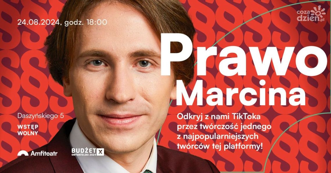 Prawo Marcina w radomskim Amfiteatrze. Spotkanie z najpopularniejszym polskim prawnikiem