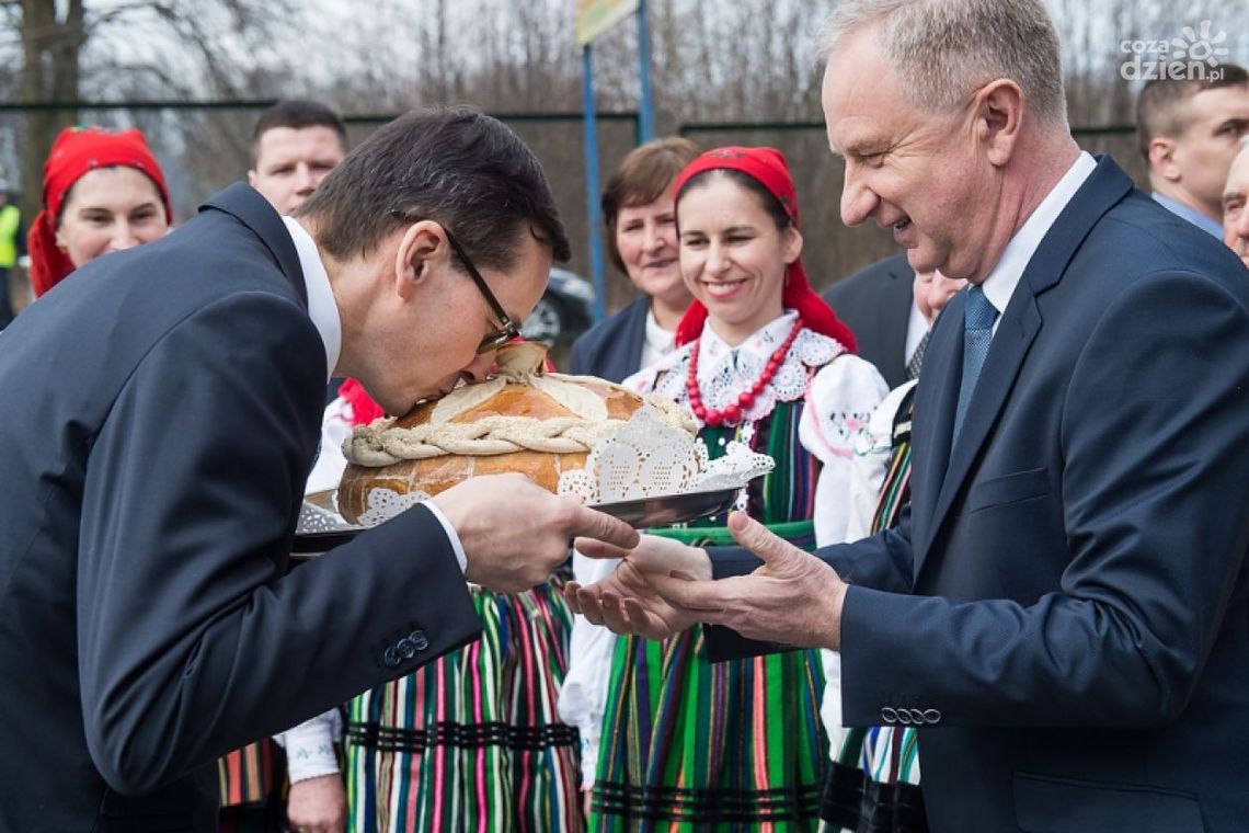 Premier Morawiecki w Przysusze Premier Morawiecki w Przysusze