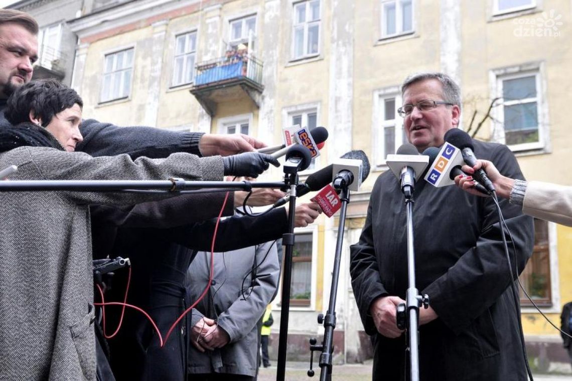 Prezydent Komorowski odwiedził Radom Prezydent Komorowski odwiedził Radom