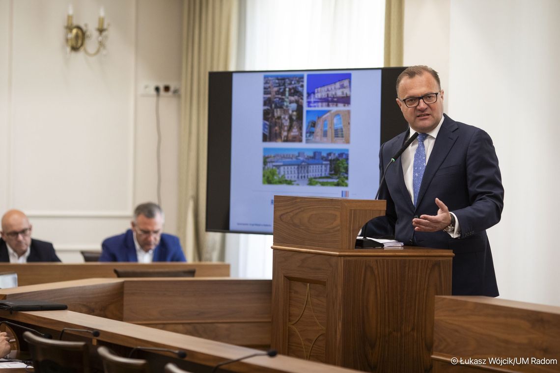 Prezydent Radomia z wotum zaufania i absolutorium Prezydent Radomia z wotum zaufania i absolutorium