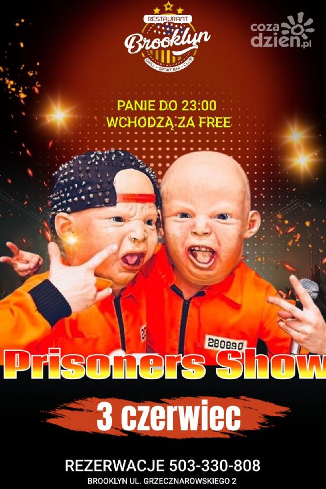 Prisoners Show w Brooklyn Restaurant&Club Prisoners Show w Brooklyn Restaurant&Club