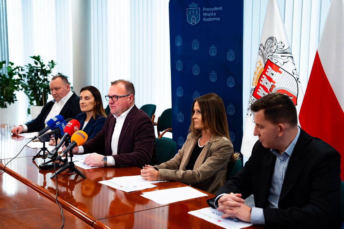Projekt Budżetu Radomia 2026. Miasto przedstawiło plany na nadchodzący rok
