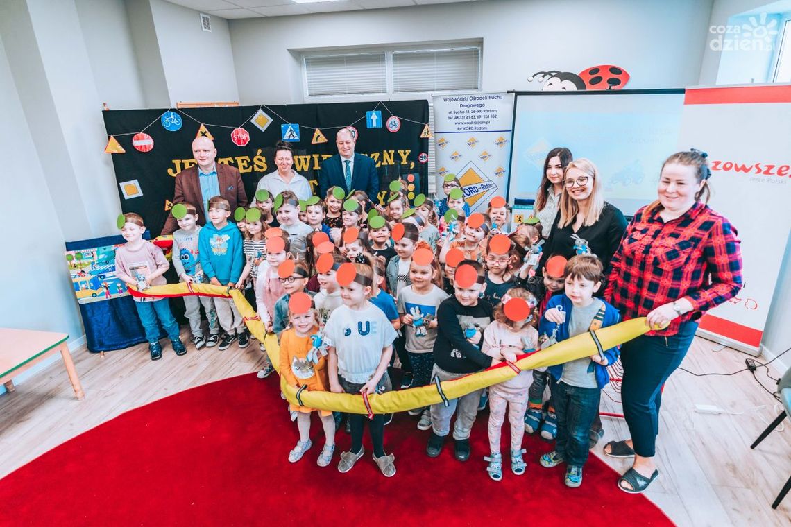 „Promyczki” z Białobrzegów widoczne i bezpieczne „Promyczki” z Białobrzegów widoczne i bezpieczne