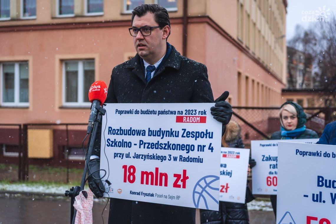 Propozycje posła Frysztaka do budżetu państwa na 2023 r. 