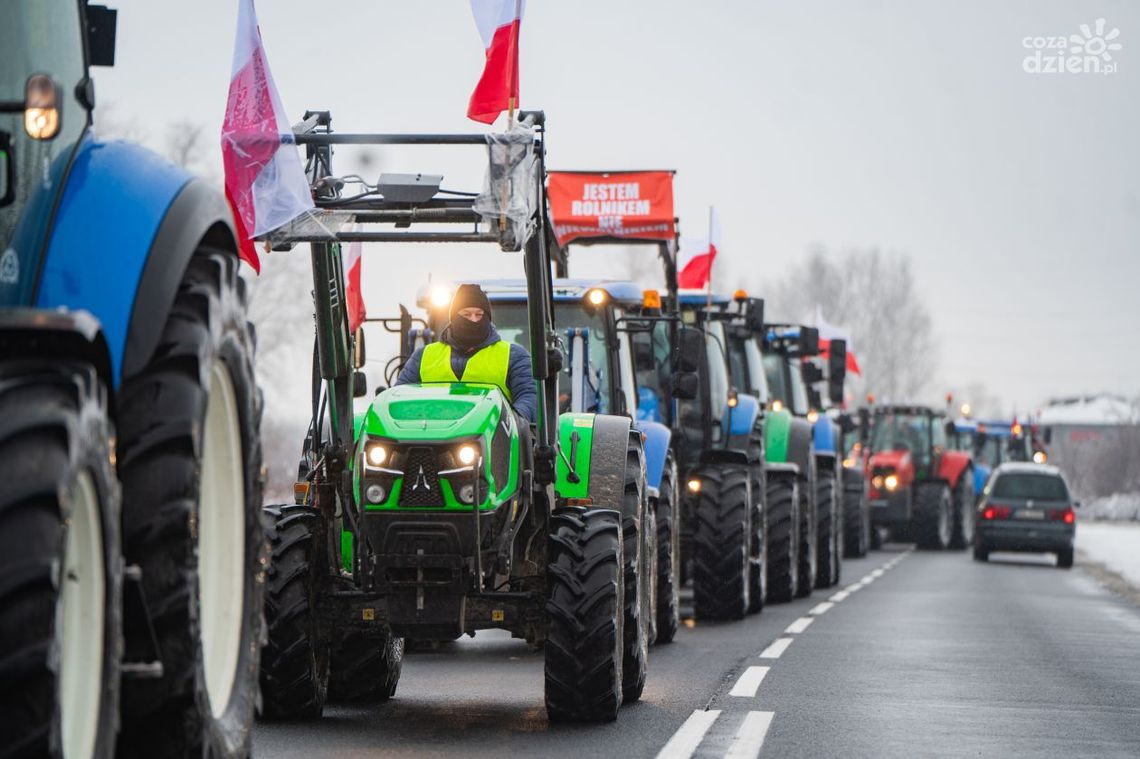 Protest rolników. Utrudnienia w ruchu