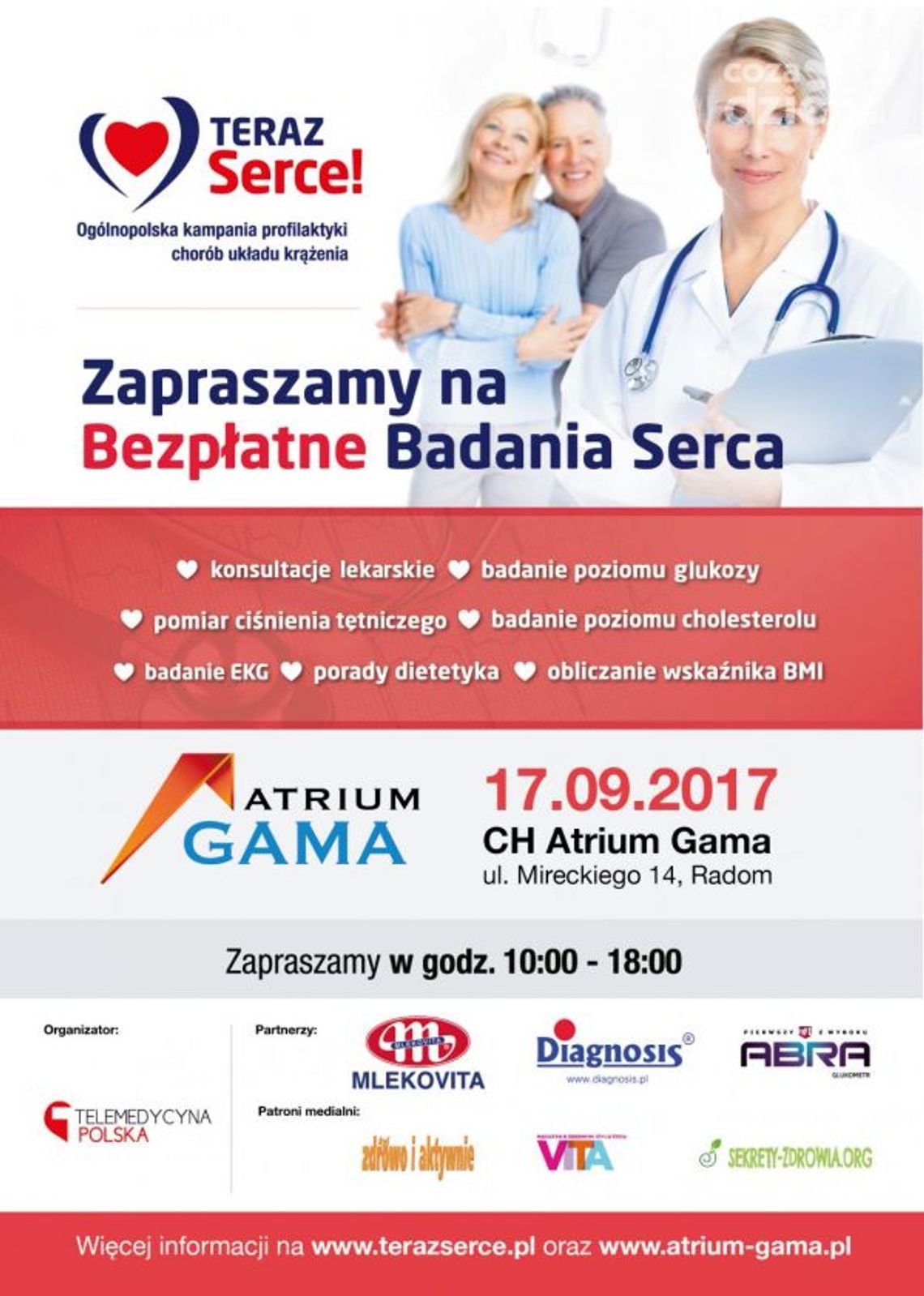 Przebadaj serce z Atrium Gama!