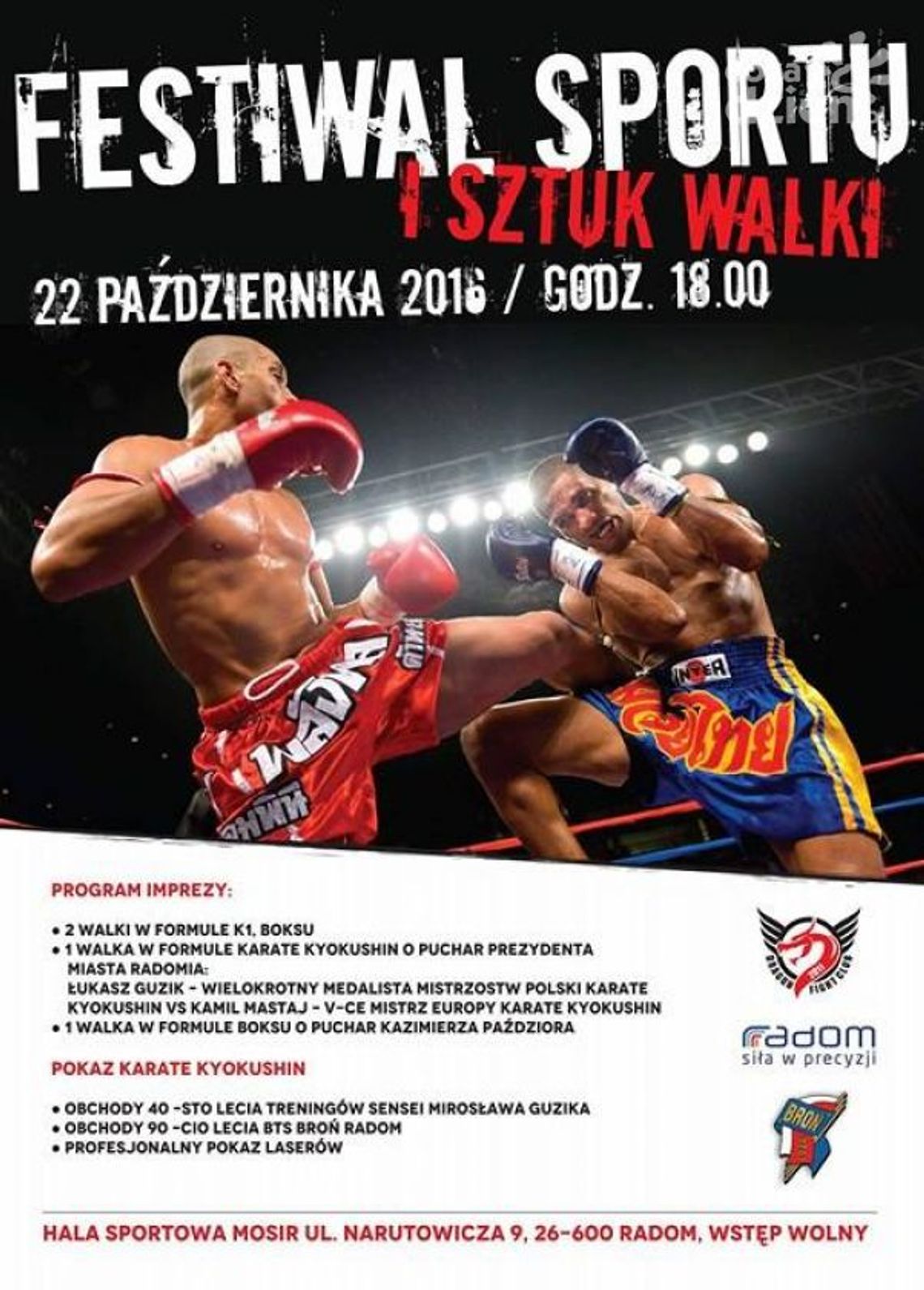 Przed nami Festiwal Sportu i Sztuk Walki!