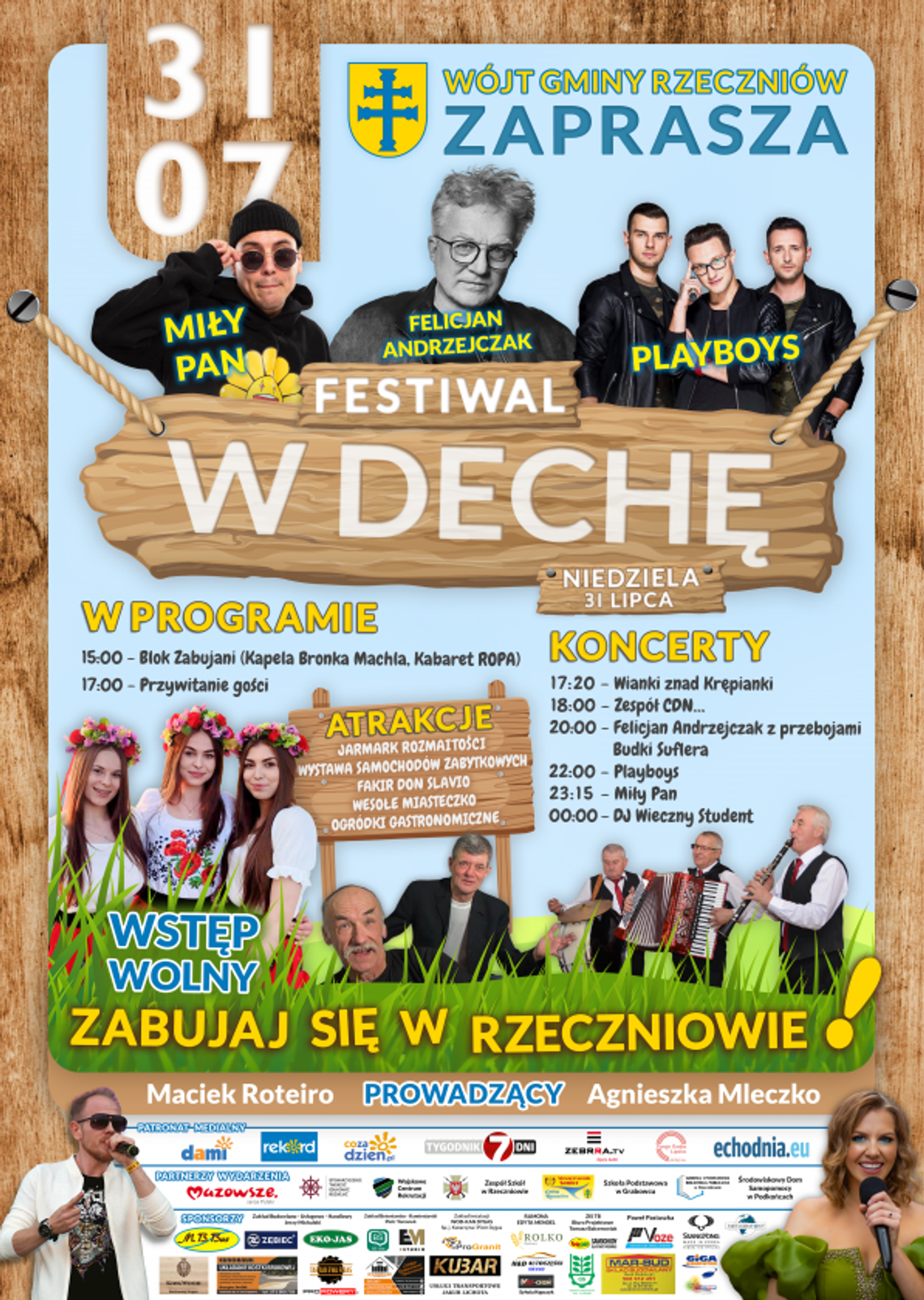 Przed nami kolejny Festiwal w Dechę! Zabujaj się w Rzeczniowie