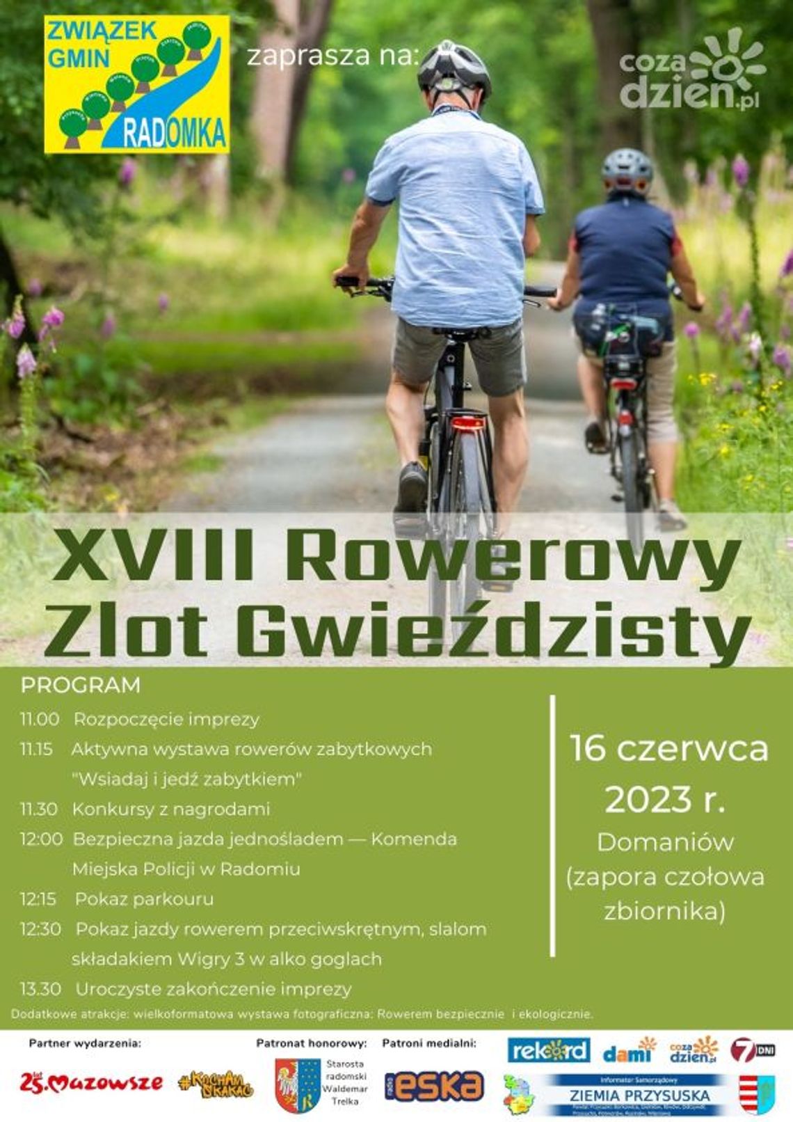 Przed nami Rowerowy Zlot Gwieździsty