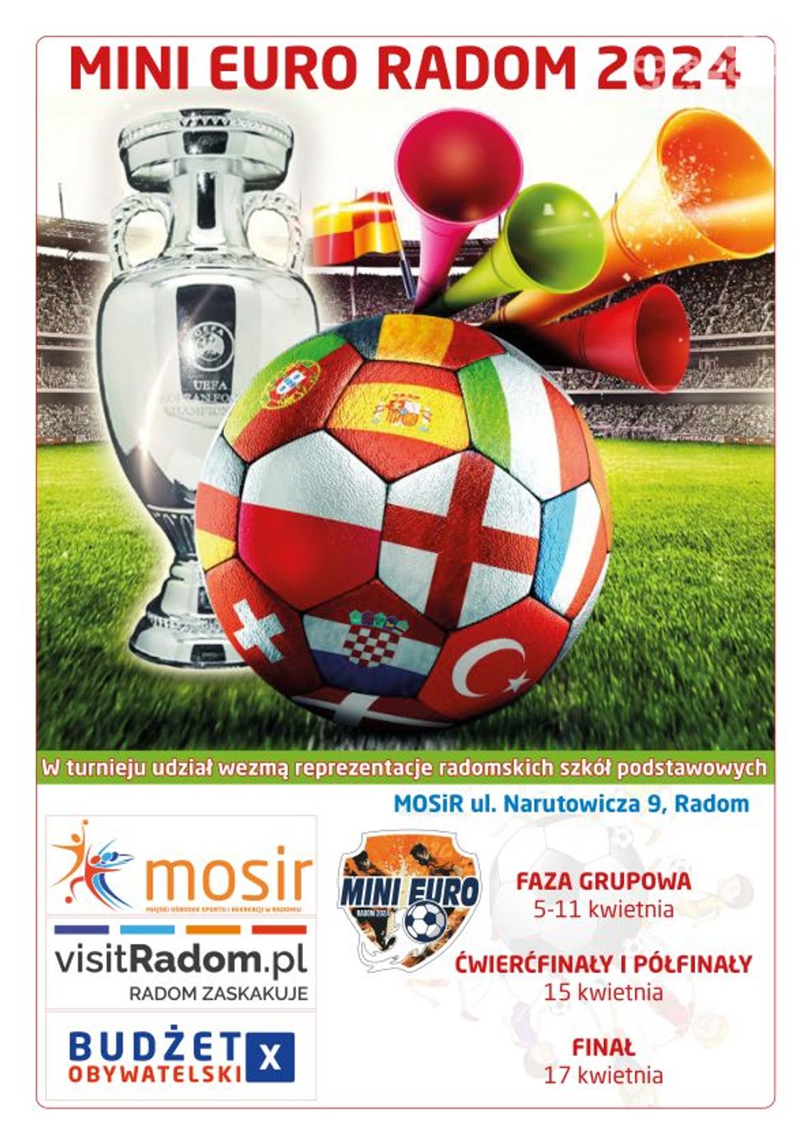 Przedsmak Euro 2024 w Radomiu już w kwietniu! Przedsmak Euro 2024 w Radomiu już w kwietniu!