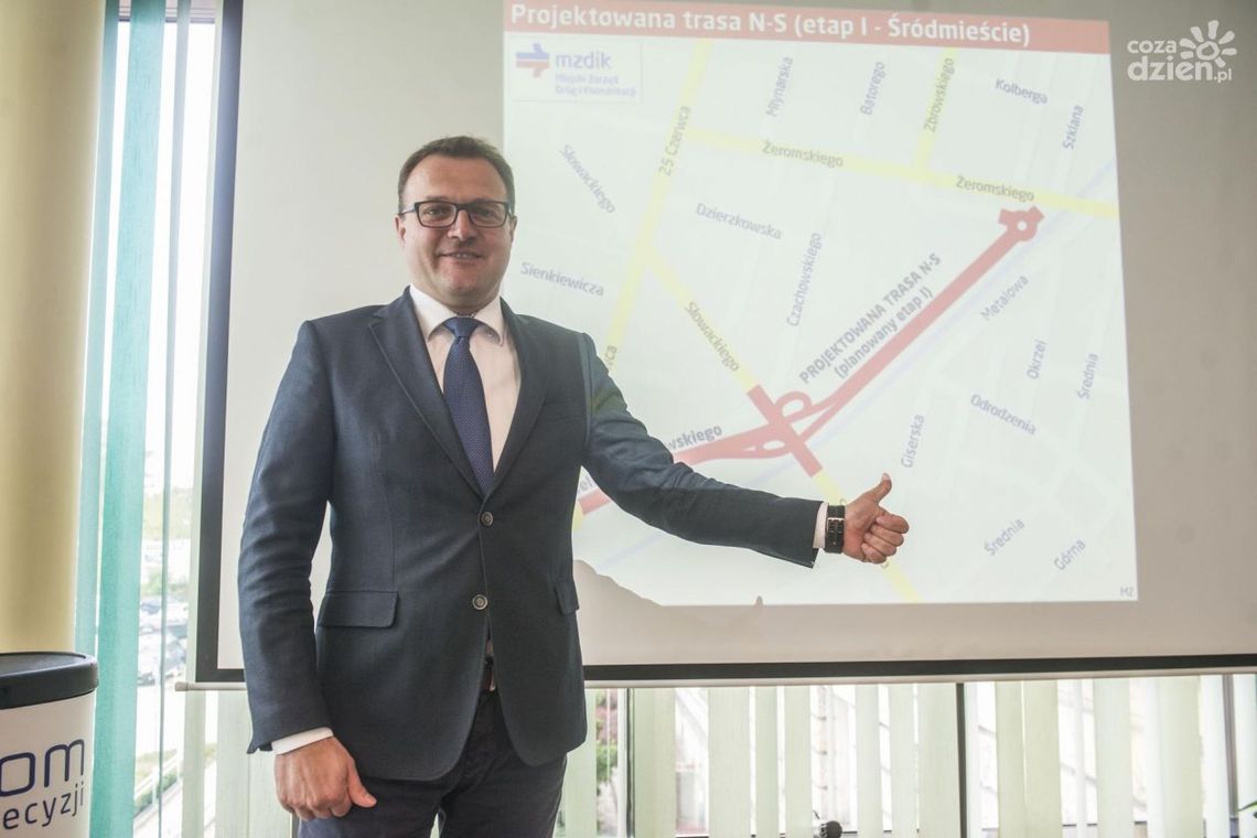 Przejedziemy przez Śródmieście w 15 min.