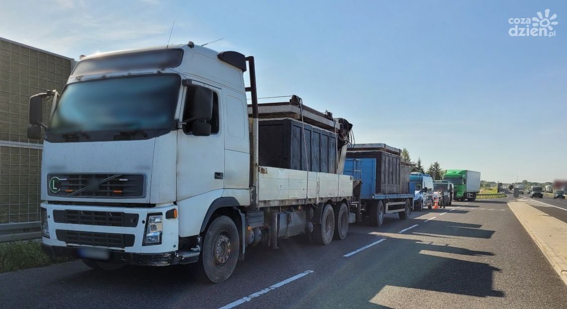 Przeładowane ciężarówki