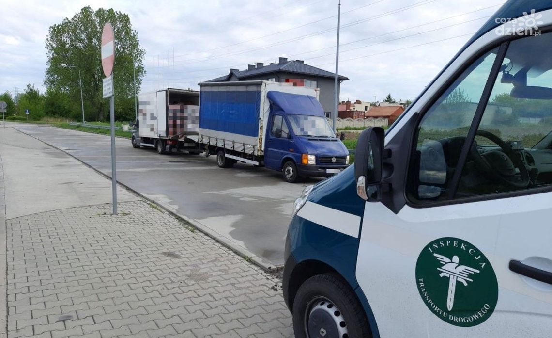 Przeładowane "dostawczaki". Najcięższy wiózł prawie 5 ton ładunku za dużo 