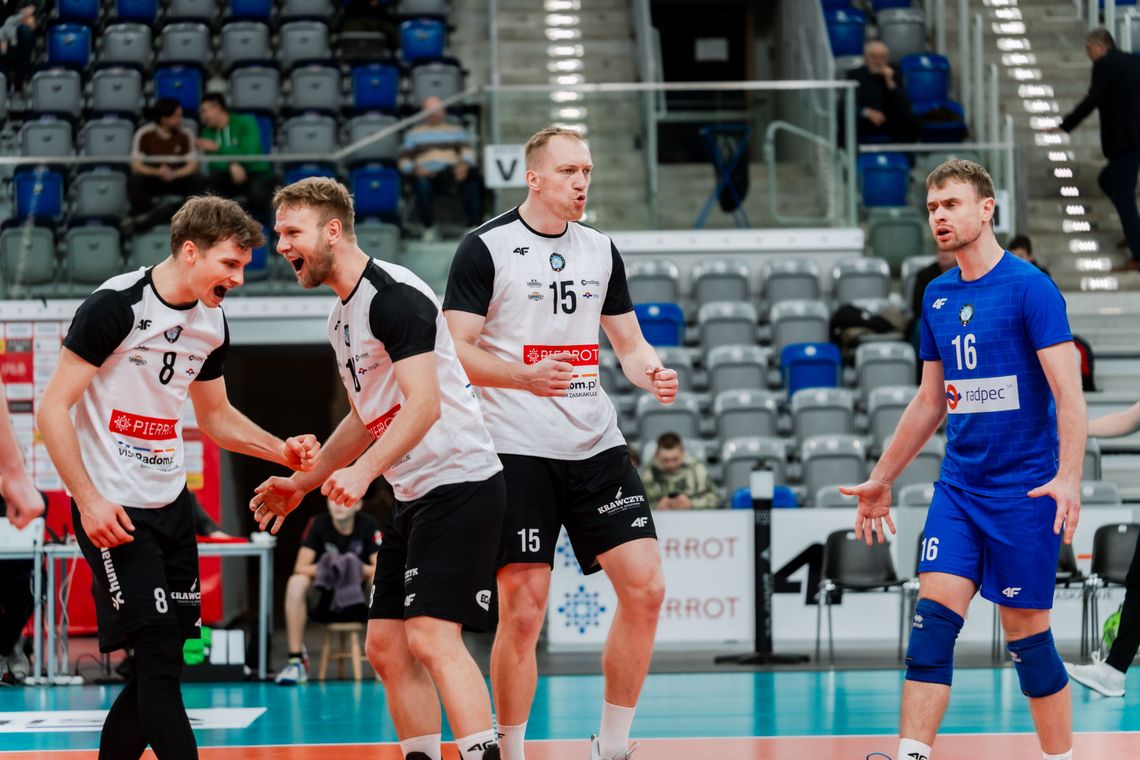 Przełamanie Pierrota Czarnych Radom! Wygrana z beniaminkiem na koniec pierwszej rundy