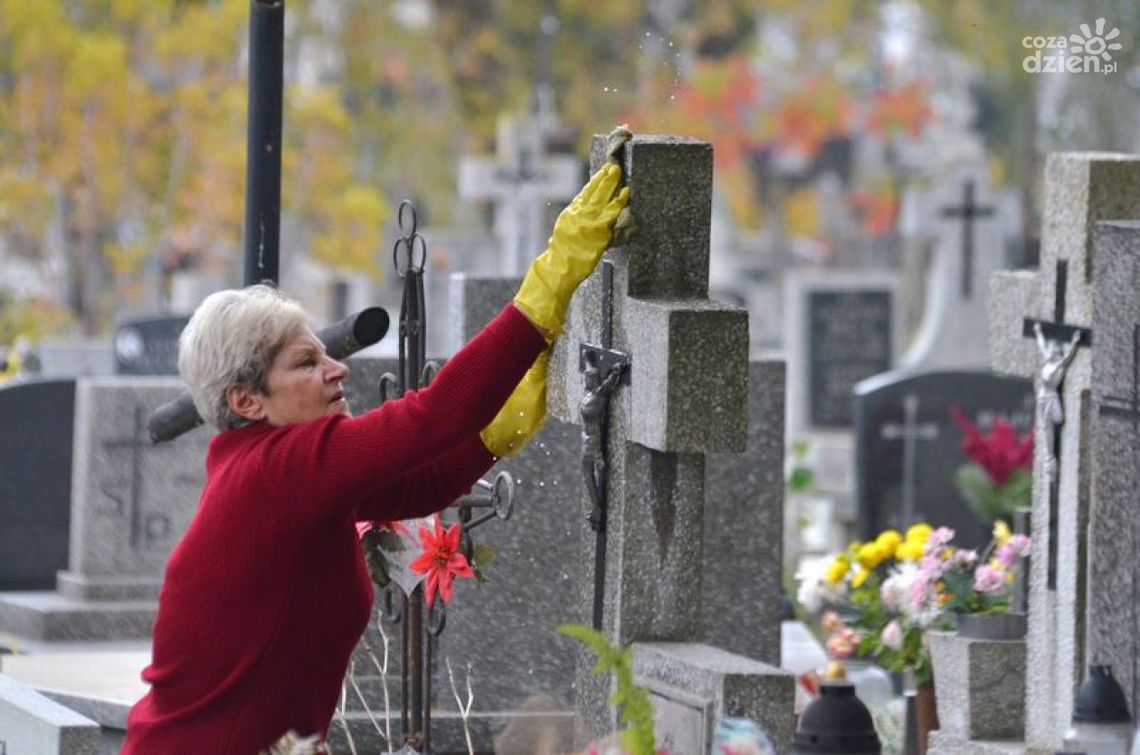 Przygotowania przed 1 listopada