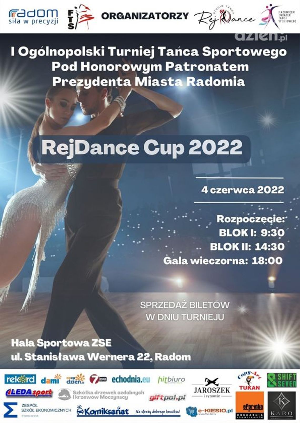 Przyjadą najlepsi tancerze w kraju. Przed nami RejDance Cup 2022 Przyjadą najlepsi tancerze w kraju. Przed nami RejDance Cup 2022