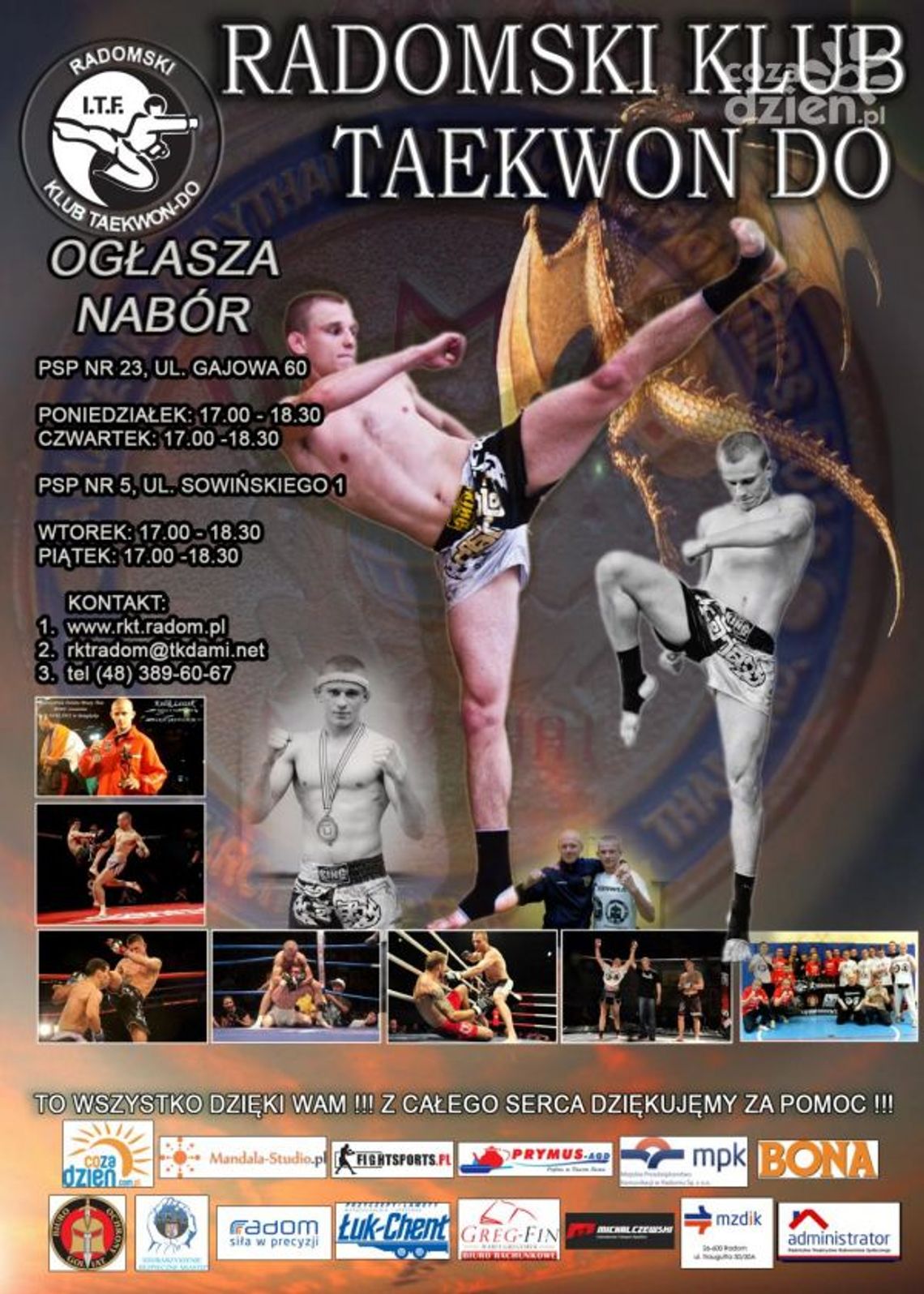 Przyjdź i przekonaj się, że warto trenować!