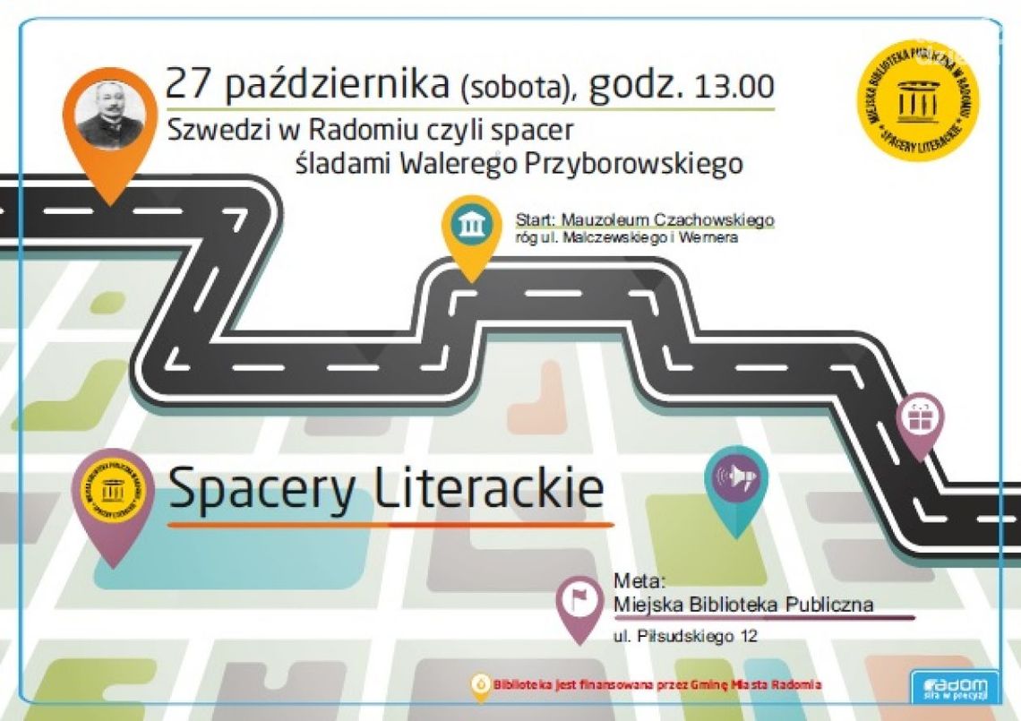 Przyjdź na spacer literacki. Bohaterem Przyborowski