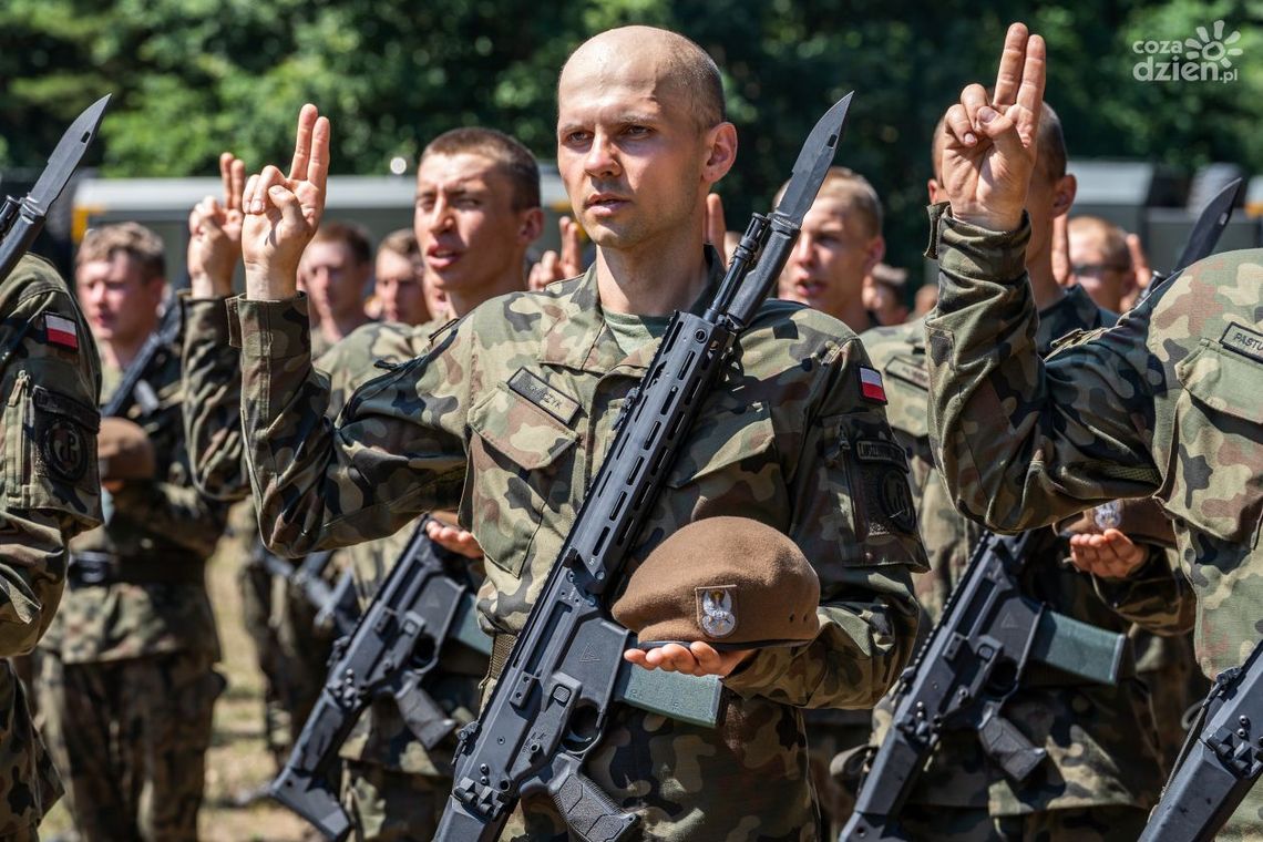 Przysięga wojskowa w Radomiu