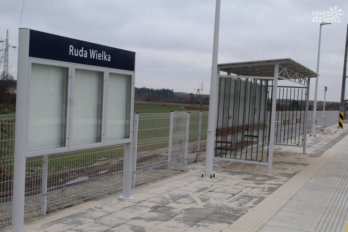 Przystanek w Rudzie Wielkiej gotowy. Kiedy zostanie oddany do użytku?