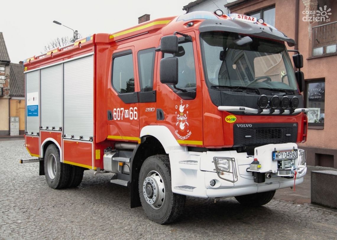 Przysucha. Nowy samochód ratowniczo-gaśniczy trafił do OSP 