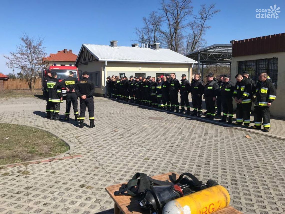 Przytyk. Ćwiczenia straży pożarnych