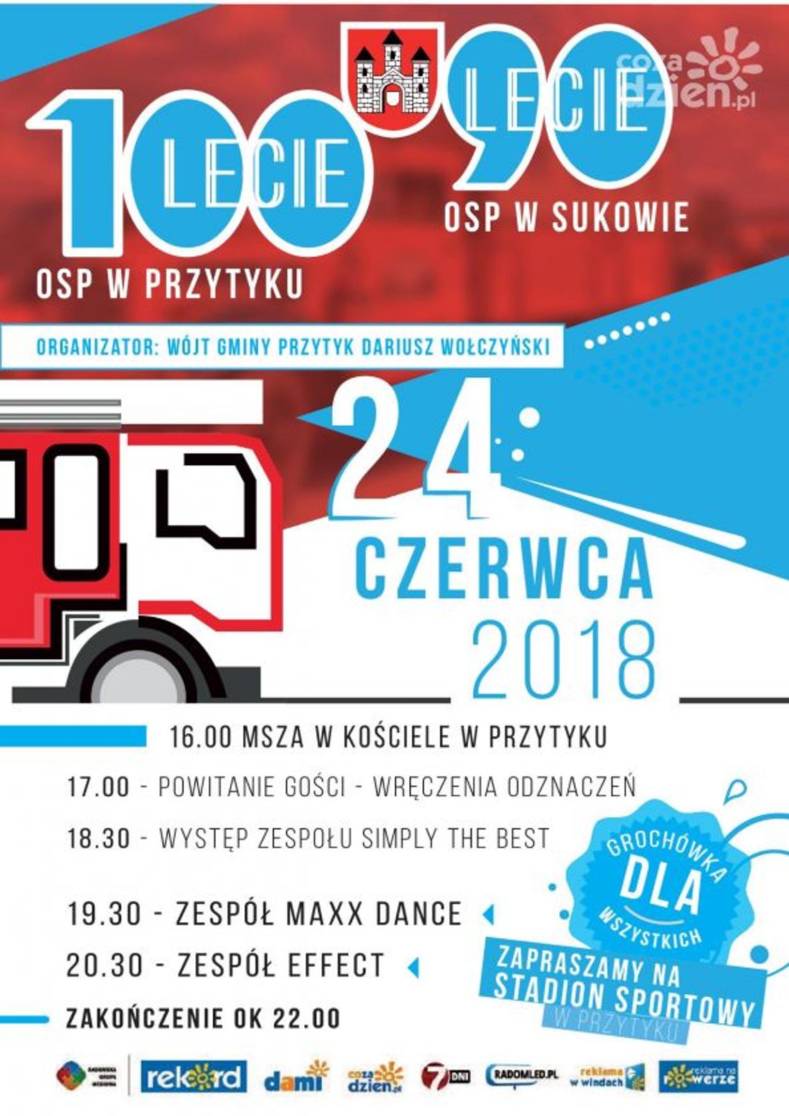 Przytyk. Już niebawem Dzień Strażaka