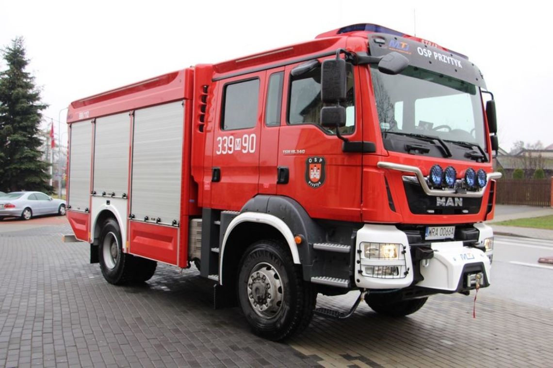 Przytyk. Nowy samochód ratowniczo-gaśniczy dla OSP