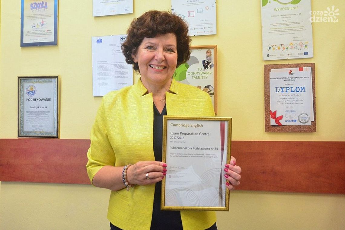 PSP 34 po raz trzeci otrzymuje certyfikat Cambridge