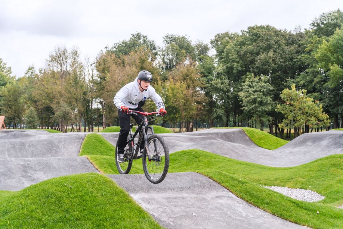 Pumptrack na Borkach oddany do użytku Pumptrack na Borkach oddany do użytku