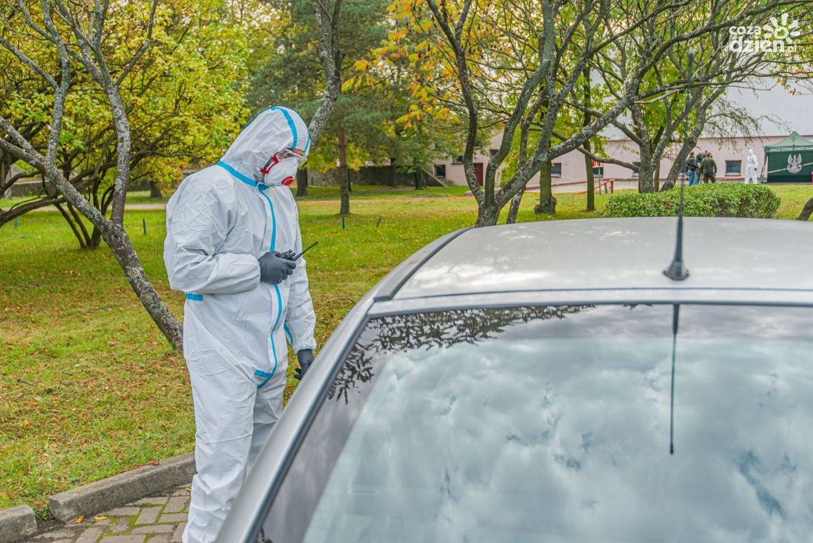Punkt drive-thru. Ponad 4,3 tys. wykonanych testów
