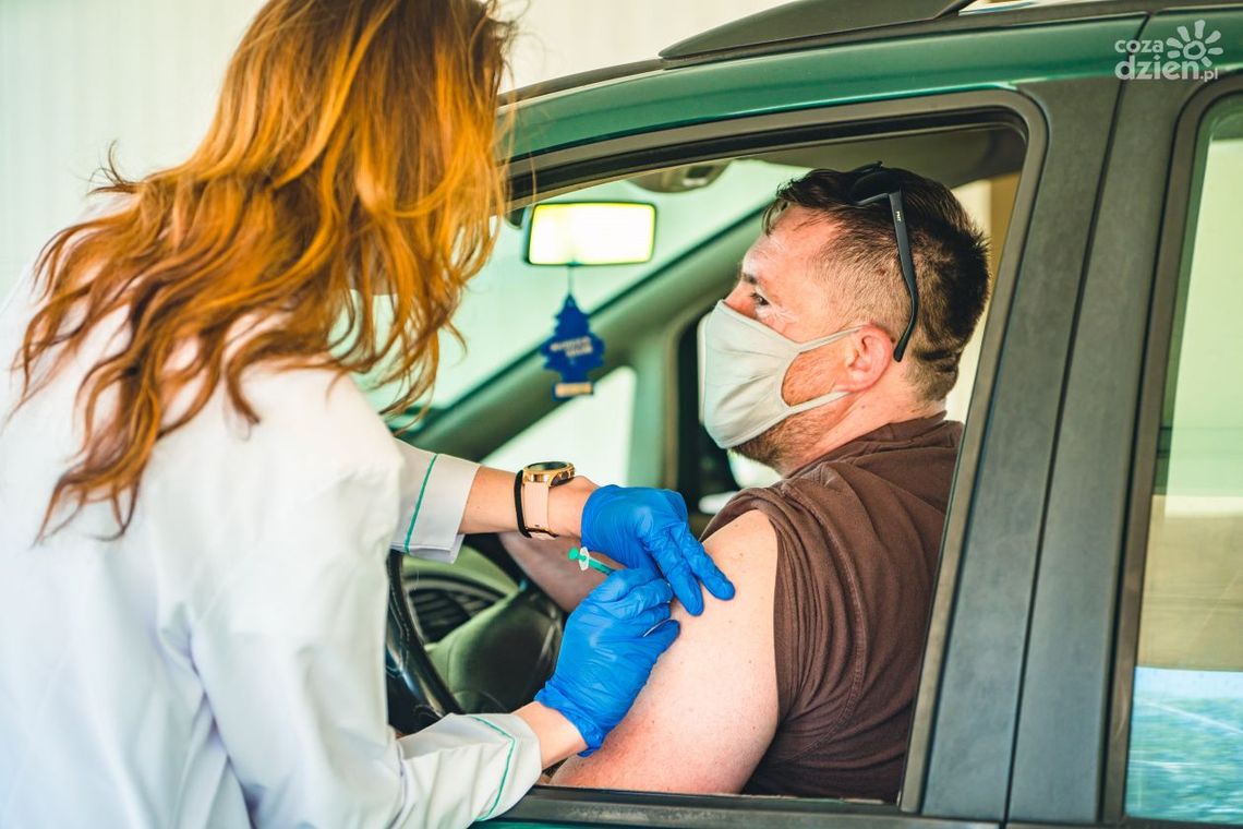 Punkt szczepień drive thru kończy działalność 