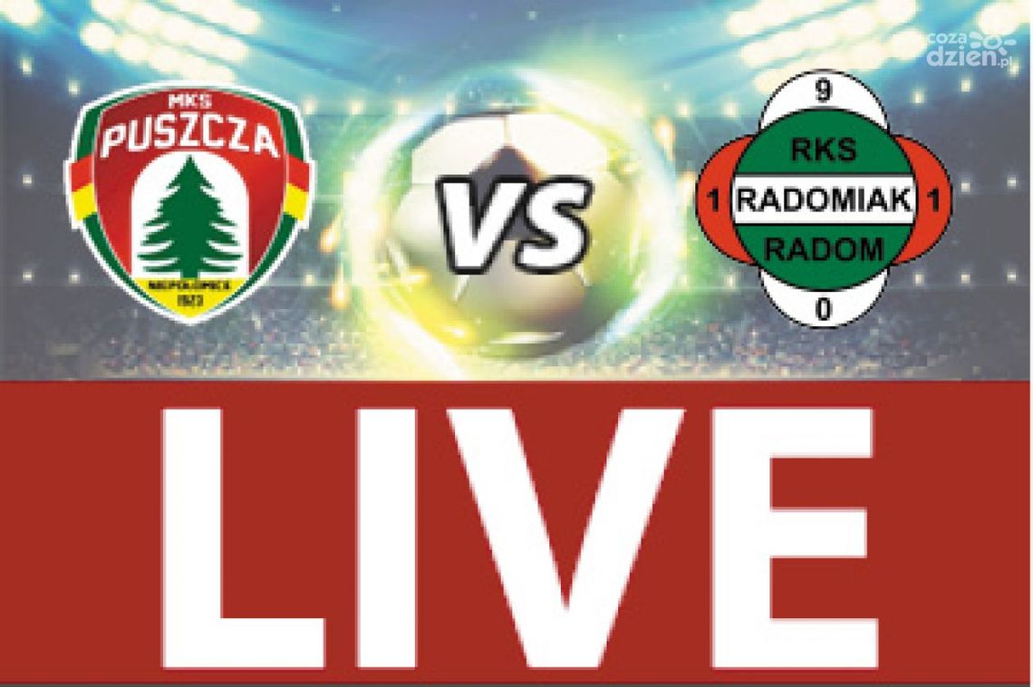 Puszcza Niepołomice - Radomiak Radom 0:0 (zapis relacji)
