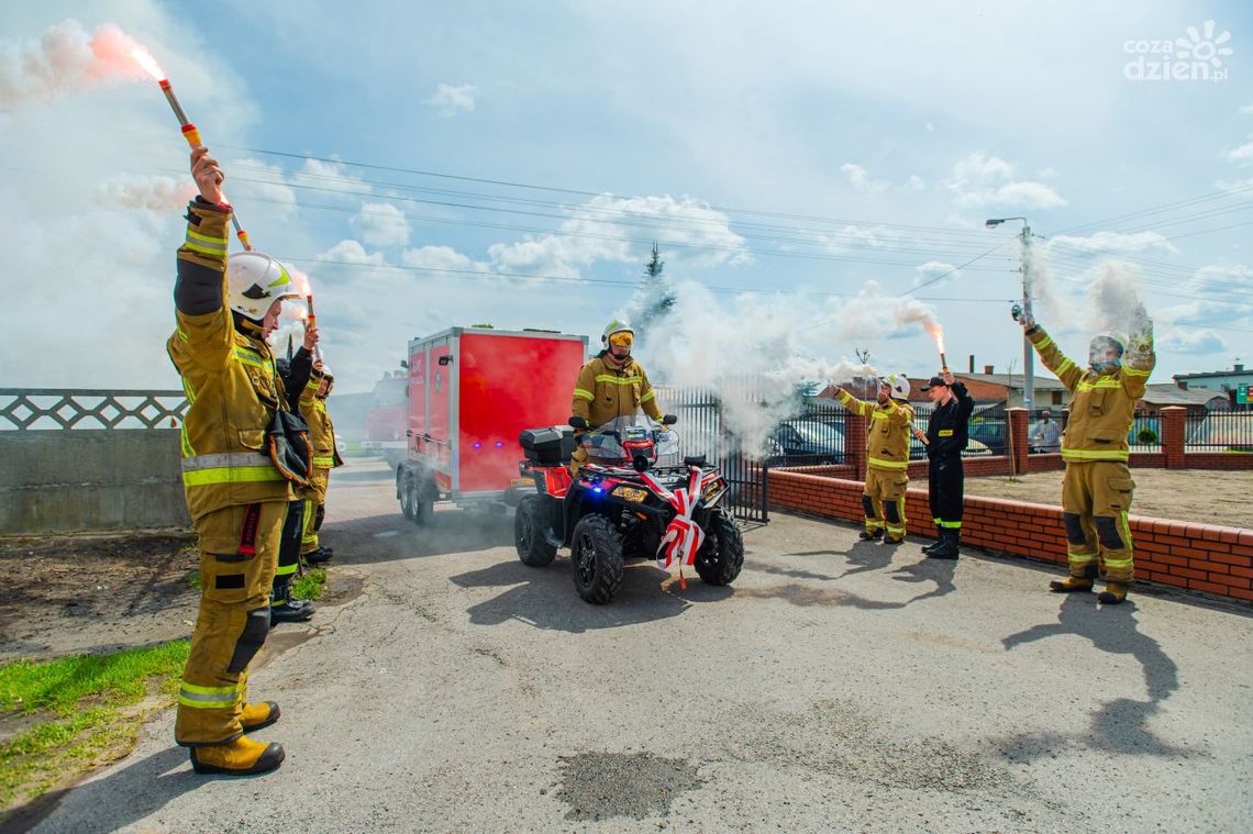 Quad dla strażaków z Głowaczowa Quad dla strażaków z Głowaczowa