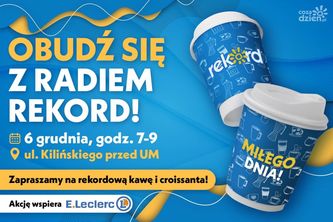 Radio Rekord zaprasza na kawę