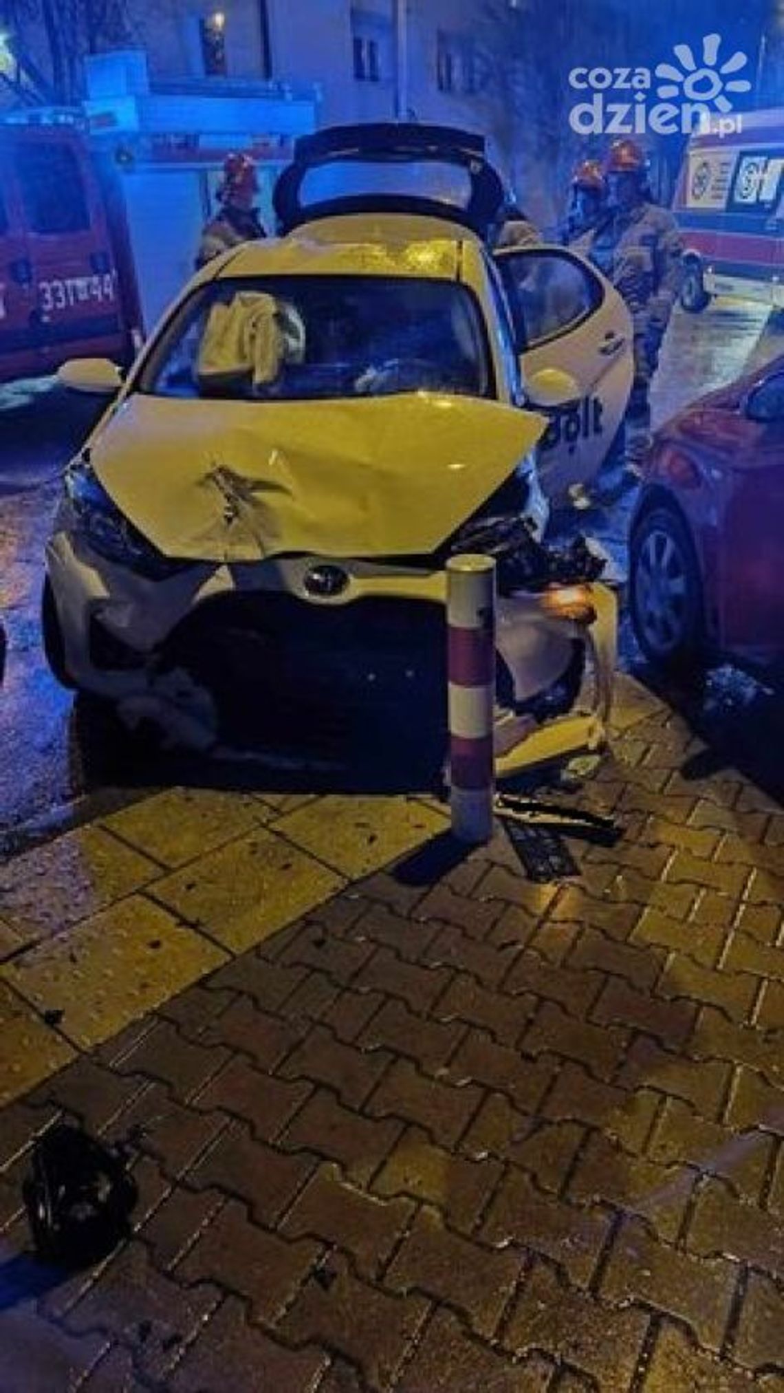 Radom. Dwie osoby w szpitalu