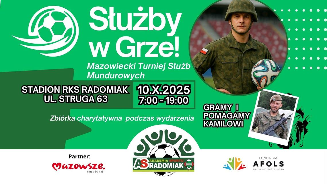 Radom gospodarzem wyjątkowego turnieju służb mundurowych. Przed nami wielkie wydarzenie sportowo-rodzinne!