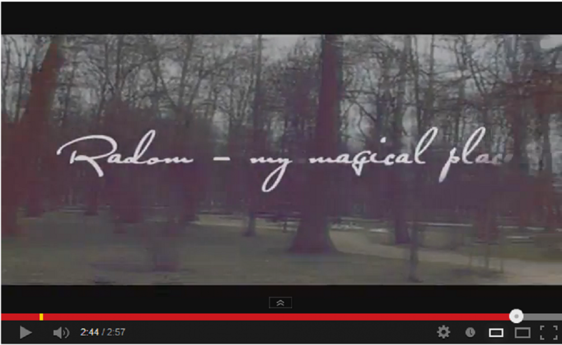 ,,Radom Moje Magiczne Miejsce” - miasto oczami gimnazjalistów ,,Radom Moje Magiczne Miejsce” - miasto oczami gimnazjalistów