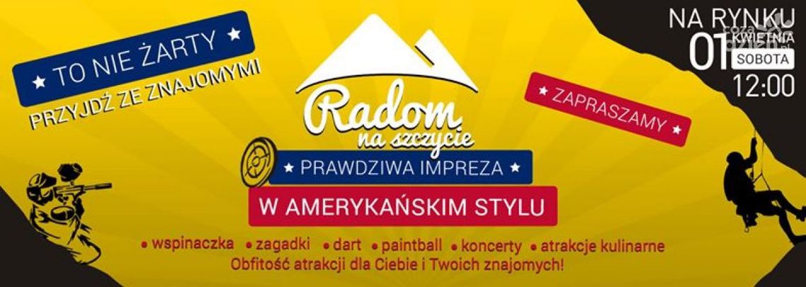Radom na szczycie. Impreza na rynku