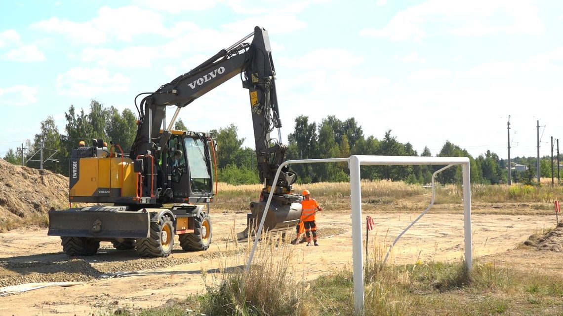 Radom Południowy: ruszyła budowa nowego przystanku kolejowego