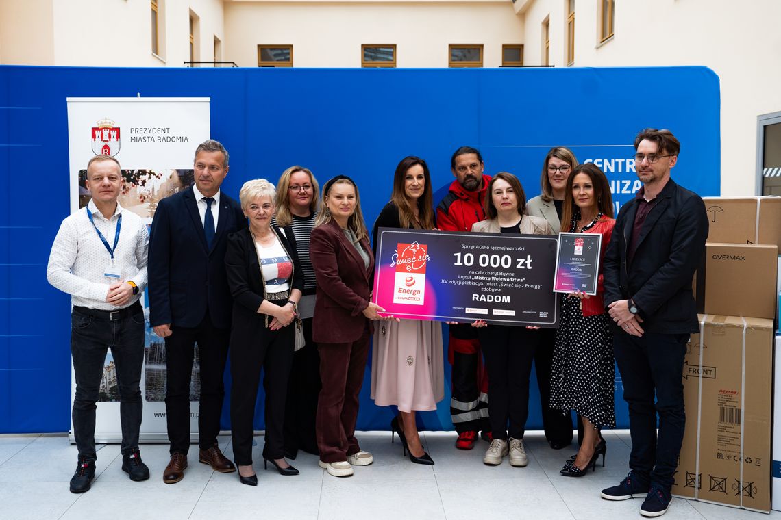 Radom Świetlną Stolicą Mazowsza. Nagroda trafiła do organizacji pozarządowych
