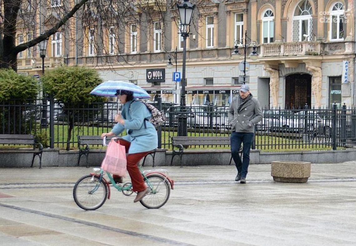 Radom w deszczu również piękny