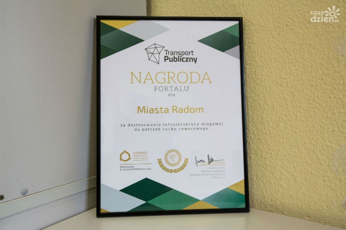 Radom z nagrodą za kontrapasy