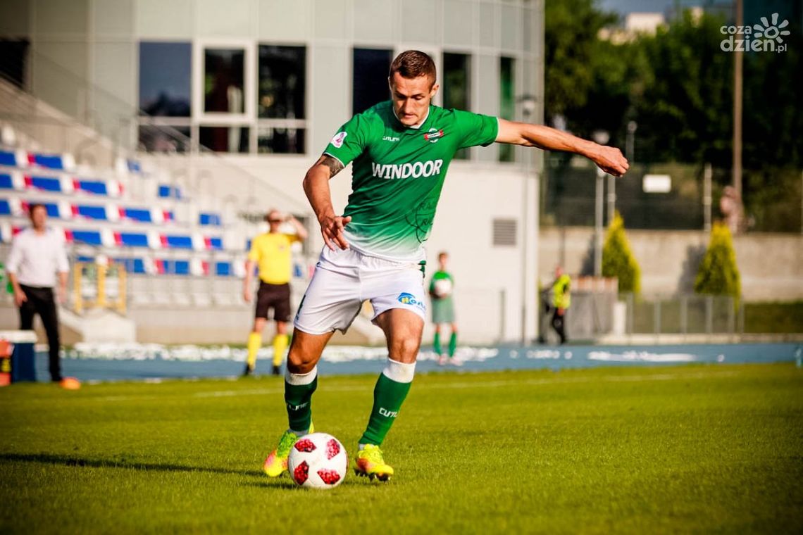 Radomiak - Olimpia. Dobić leżącego