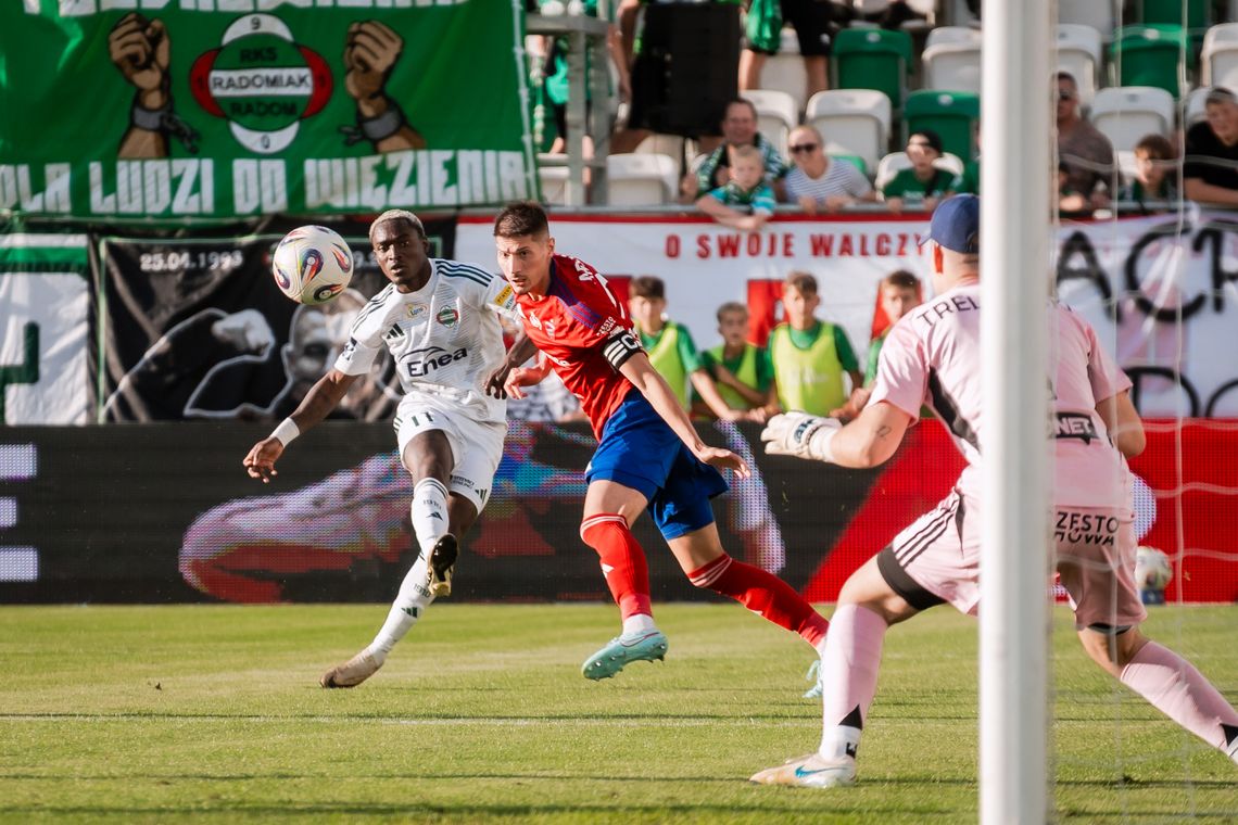 Capitalne zwycięstwo! Radomiak Radom wypunktował u siebie Raków Częstochowa!