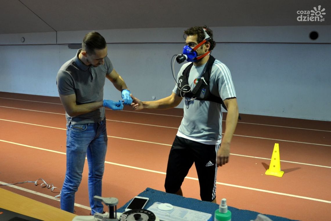 Radomiak przeszedł badania wydolnościowe Radomiak przeszedł badania wydolnościowe