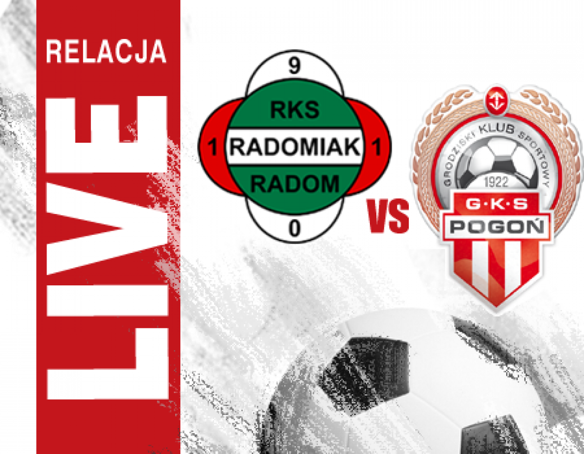 Radomiak Radom 1:0 Pogoń Grodzisk Mazowiecki (zapis relacji) Radomiak Radom 1:0 Pogoń Grodzisk Mazowiecki (zapis relacji)